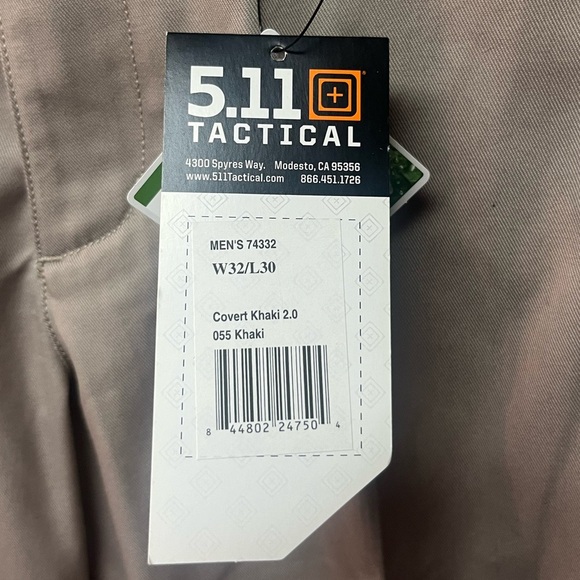 5.11 Tactical Mens 32x30 Waist Class A Flex-Tac Poly/Wool Twill. - Picture 4 of 5